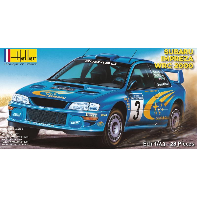 Heller 80194 Subaru Impreza WRC 00